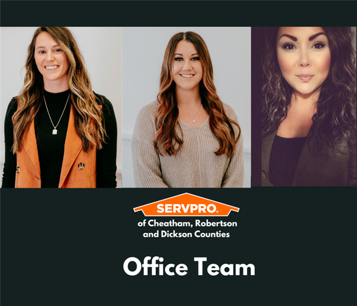 SERVPRO of Cheatham, Robertson and Dickson Counties Office Team